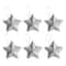 Gold Glitter Star Ornament Set Premium Christmas Tree Pendant Festive 2025 Holiday Decoration Inf 8