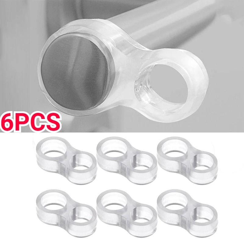 Transparent Silicone Door Handle Buffer Premium Wall Protection Stopper Furniture Protector Pad S 0