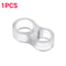 Transparent Silicone Door Handle Buffer Premium Wall Protection Stopper Furniture Protector Pad S 6