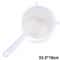 Fine Mesh Plastic Kitchen Strainer Premium Nut Milk Coffee Sieve System With Ergonomic Handle 9
