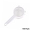Fine Mesh Plastic Kitchen Strainer Premium Nut Milk Coffee Sieve System With Ergonomic Handle 6