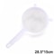 Fine Mesh Plastic Kitchen Strainer Premium Nut Milk Coffee Sieve System With Ergonomic Handle 8