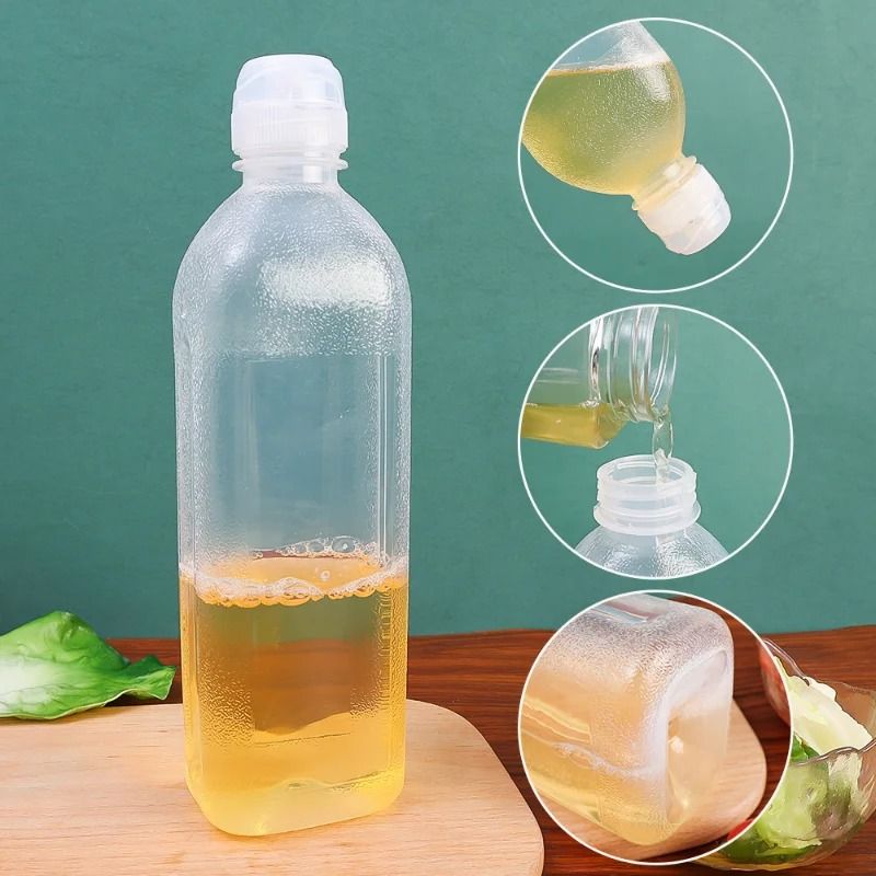 1000ML Squeeze Seasoning Bottle Premium Oil Control Dispenser HighTemperature Sauce Storage Syste 3