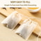 100Pcs Drawstring Teabags Premium Biodegradable Filter Bags For Coffee Herbal Medicine Leaf Tea 3