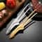 Multifunctional Metal Barbecue Clips Premium AntiSlip SelfStanding Tongs Kitchen Gadget System 1