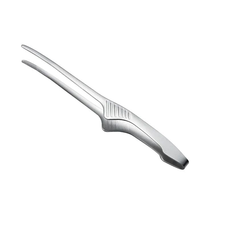 Multifunctional Metal Barbecue Clips Premium AntiSlip SelfStanding Tongs Kitchen Gadget System 6