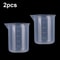100ml Graduated Measuring Beaker Premium Plastic LabGrade Volumetric Cup Kitchen Utility System 8
