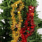 18M Christmas Tinsel Ribbon Garland Premium StarOrnamented PVC Hanging Decor For Home Wedding Inf 1
