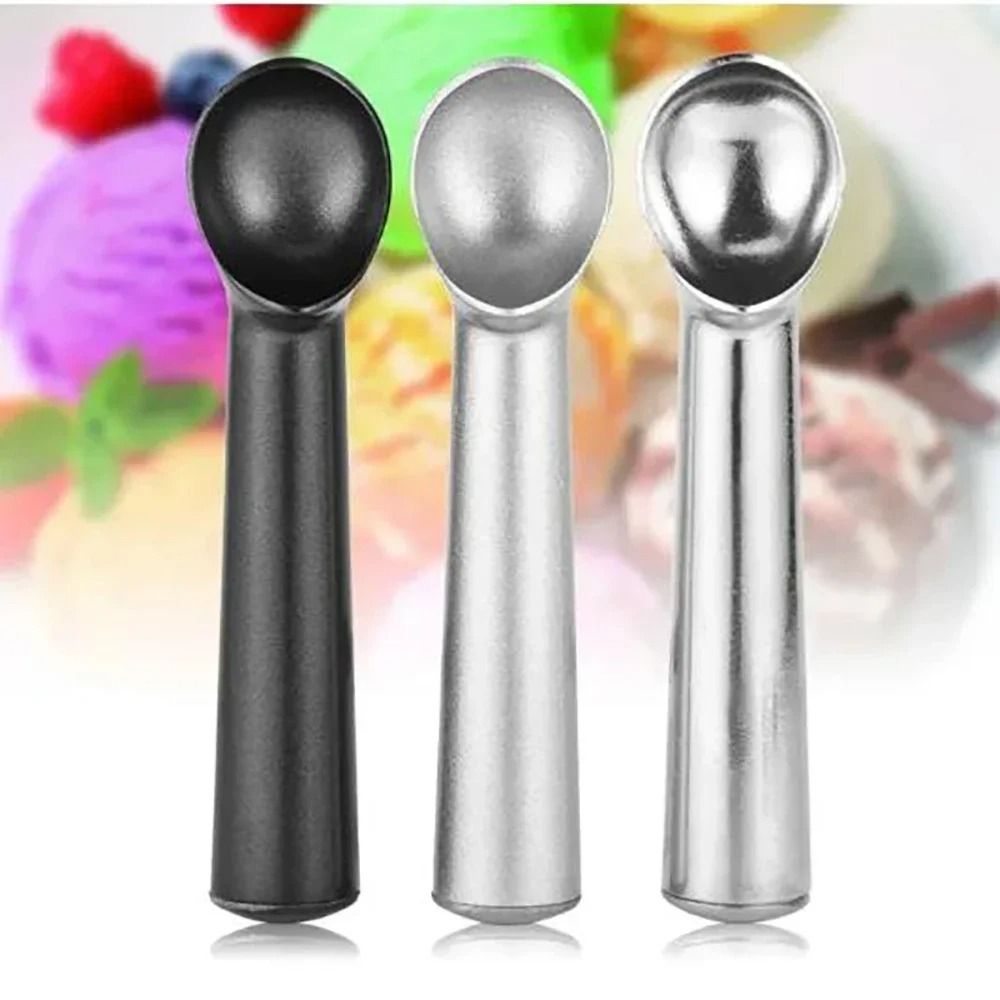 Stainless Steel Ice Cream Spade Premium NonStick LongHandled Digging Spoon Fruit Ball Infrastruct 5