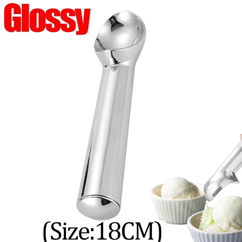 Stainless Steel Ice Cream Spade Premium NonStick LongHandled Digging Spoon Fruit Ball Infrastruct 6