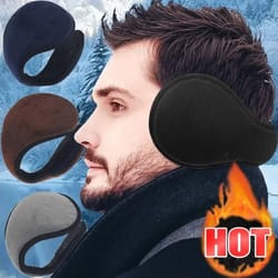 winter plush warm earmuffs | premium thick fluffy ear covers & thermal cold-proof infrastructure