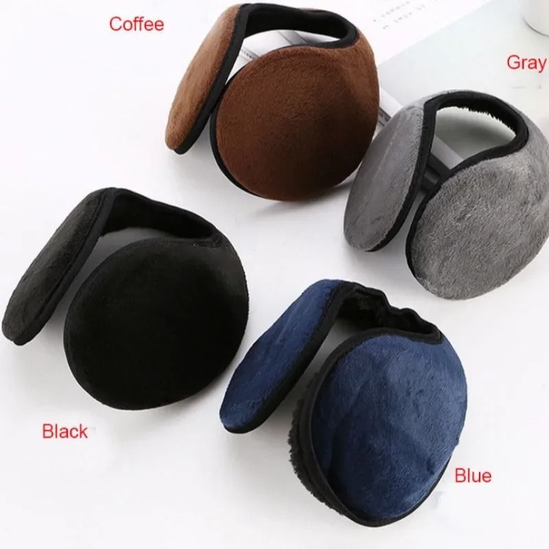 Winter Plush Warm Earmuffs Premium Thick Fluffy Ear Covers Thermal ColdProof Infrastructure 5