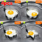Stainless Steel Fried Egg Mold Pancake Maker Omelette Rings Baking Tools 8