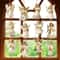 Wooden Christmas Angels Ornaments Victorian Style Angel Tree Decorations Wood Pendants 2