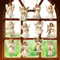 Wooden Christmas Angels Ornaments Victorian Style Angel Tree Decorations Wood Pendants 2