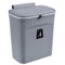 Hanging Trash Can With Lid Large Capacity Wall Mounted Kitchen Recycling Garbage Bin 6