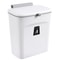 Hanging Trash Can With Lid Large Capacity Wall Mounted Kitchen Recycling Garbage Bin 7