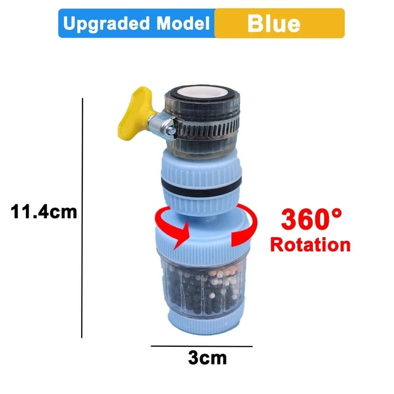 Faucet Filter Aerator Adjustable 360 Degree Rotation Sprayer Sink Tap Filter 13