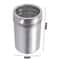 Stainless Steel Powder Sprinkler Kitchen Powder Distributor With Gauze Mesh Jar 9