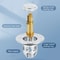 Bathroom Drain Cover Drain Stopper PopUp Bounce Core Basin Filter 3