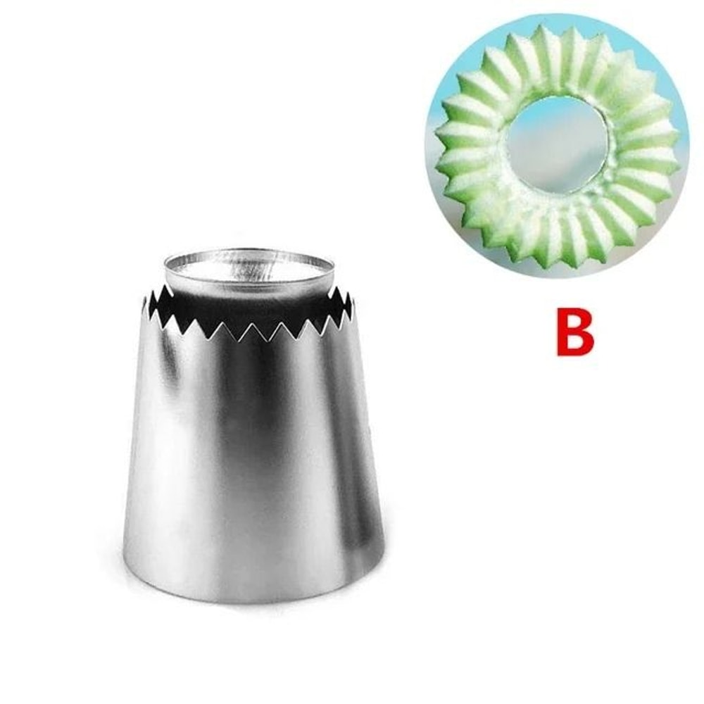 Icing Piping Nozzles Stainless Steel Sultan Tube Pastry Tips Cake Decorating Tools 7