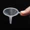 Mini Funnel Transparent Plastic Funnels Small Mouth For Perfume Lotion Liquid 2