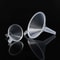 Mini Funnel Transparent Plastic Funnels Small Mouth For Perfume Lotion Liquid 3