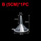 Mini Funnel Transparent Plastic Funnels Small Mouth For Perfume Lotion Liquid 9