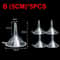 Mini Funnel Transparent Plastic Funnels Small Mouth For Perfume Lotion Liquid 10