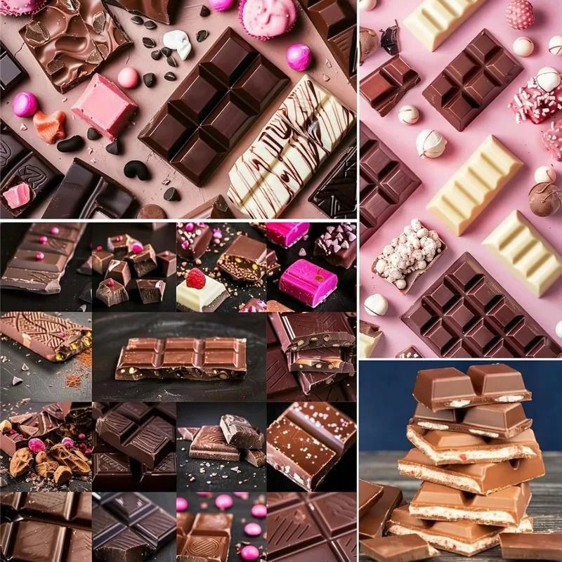 Silicone Chocolate Mold 12 Even Fondant Patisserie Candy Bar Mould Cake Decoration 1