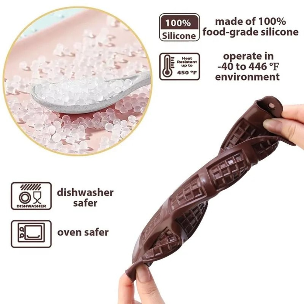 Silicone Chocolate Mold 12 Even Fondant Patisserie Candy Bar Mould Cake Decoration 3