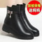 Leather Women Boots 2024 Winter Thick Wool Lined Genuine Leather Snow Boots 1