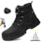 Waterproof Safety Boots Men Indestructible Steel Toe Work Boots AntiSmash 0