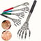 Adjustable Stainless Steel Back Scratcher Retractable Claw Portable Massage 0