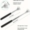 Adjustable Stainless Steel Back Scratcher Retractable Claw Portable Massage 2