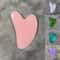 Resin HeartShaped Scrapping Piece Massage Spa Gua Sha Tool For Body Neck 1