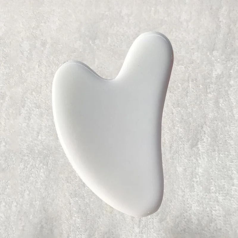 Resin HeartShaped Scrapping Piece Massage Spa Gua Sha Tool For Body Neck 9