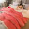 Wool Throw Blanket Keep Warm Winter Bed Blankets Double Sided Queen Duvet 6