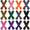 Warmer Knitted Long Fingerless Gloves Lady Striped Elbow Mittens 1