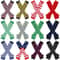 Warmer Knitted Long Fingerless Gloves Lady Striped Elbow Mittens 2