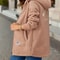 Thickened FleeceLined Sweatshirt Womens Hooded Lamb Wool Jacket 6