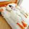 Big White Goose Throw Pillow Plush Toy Sleep Bed Birthday Gift Stuffed Doll 0