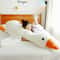 Big White Goose Throw Pillow Plush Toy Sleep Bed Birthday Gift Stuffed Doll 3
