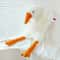 Big White Goose Throw Pillow Plush Toy Sleep Bed Birthday Gift Stuffed Doll 4
