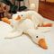 Big White Goose Throw Pillow Plush Toy Sleep Bed Birthday Gift Stuffed Doll 5