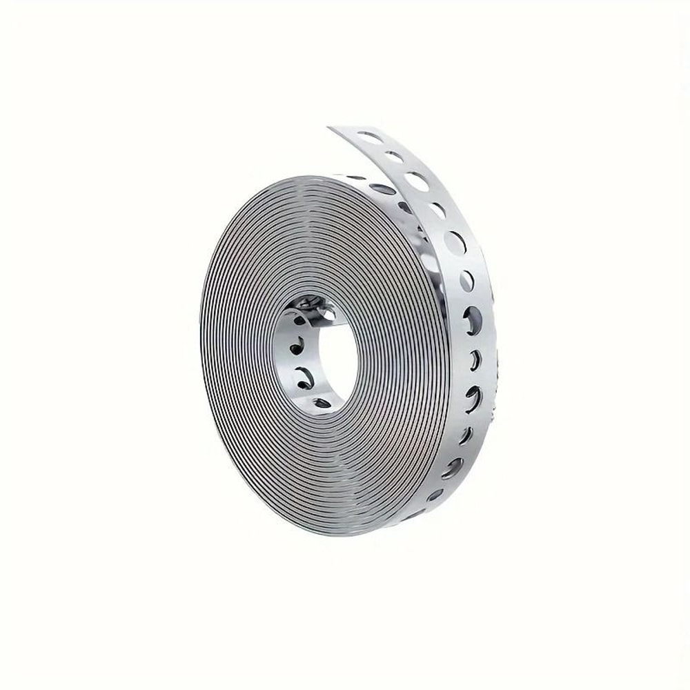 Galvanized Steel Tape PrePunched MultiSlot Metal Tape For Pipe Support 6