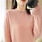 Autumn And Winter Cashmere Sweater Womens Crew Neck Pullover Knitted Top 16