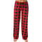 Womens Plaid Cotton Loose Ladies Pajama Pants Sleep Bottoms Lounge Wear 1
