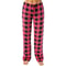 Womens Plaid Cotton Loose Ladies Pajama Pants Sleep Bottoms Lounge Wear 3