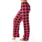 Womens Plaid Cotton Loose Ladies Pajama Pants Sleep Bottoms Lounge Wear 5